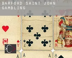 Barford Saint John  gambling